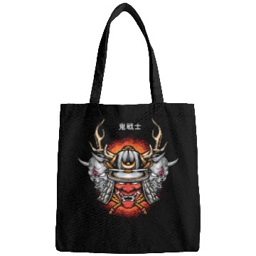 Discover Japan Oni Samurai Warrior Bags