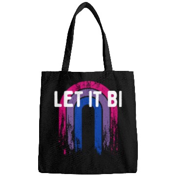 Discover Let It Bi Bisexual Positivity Bi Pride Positive Bags