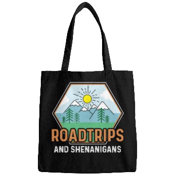 Discover Road Trip Shenanigans Nature Lover And Explorer Gi Bags