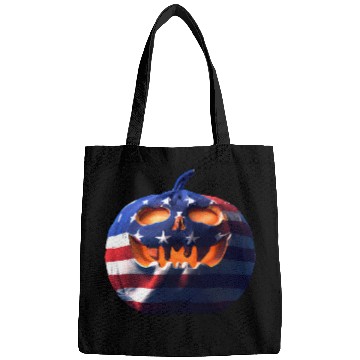 Discover Halloween Pumpkin USA Bags