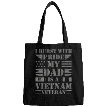 Discover Proud Son Daughter of A Vietnam Veteran Bags