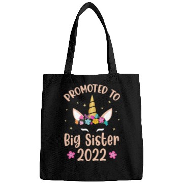 Discover Promoted To Big Sister 2022 Unicorn Bags