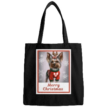 Discover Sweet lucky doggy (Yorkshire terrier) Bags