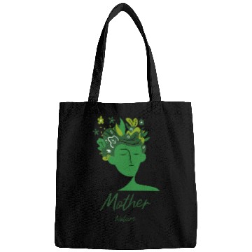 Discover Mother Nature flowers head plants green gift idea Bags