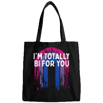 Discover I'm Totally Bi for You Bisexual Couples Bi Pride Bags