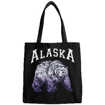 Discover Alaska Gift USA Natur Bär Denali Grizzly Wald Bags