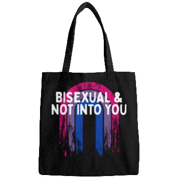 Discover Bisexual & Not into You Bi Single Bi Pride Bags