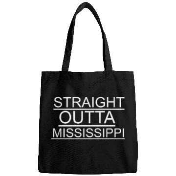 Discover straight outta mississippi Bags