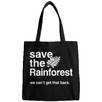 Discover Save the Amazon Rainforest Bags