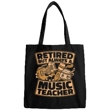 Discover Music Teacher Retired Bags