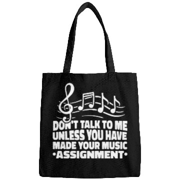 Discover Music Teacher music nout Bags