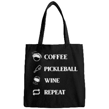 Discover Coffee Pickleball Wine Repeat! Bags
