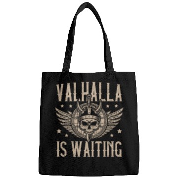 Discover Valhalla is Waiting Pagan Norsemen Viking Warrior Bags