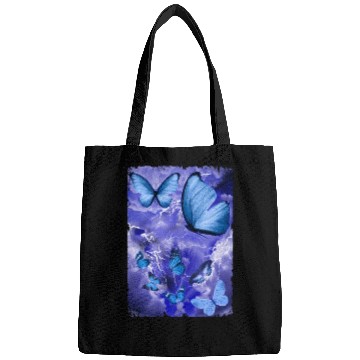 Discover Blue Butterflies Lightning Butterfly Lover Bags
