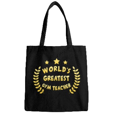 Discover Worlds Greatest Gym Teacher Physical Education Bags