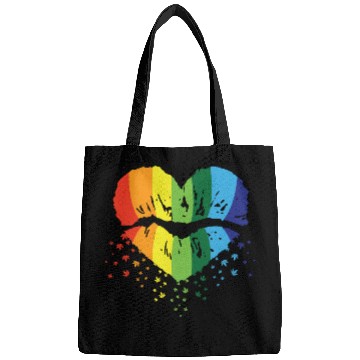 Discover LBGT Flag Gay Pride Human Vintage Rainbow Bags