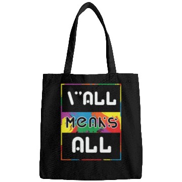 Discover LBGT Flag Gay Pride Human Vintage Rainbow Bags