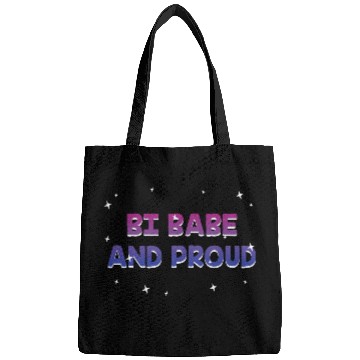 Discover Bi Babe and Proud Bisexual Girlfriend Bi Pride Bags