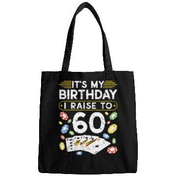 Discover My Birthday I Raise To 60 Poker Bags