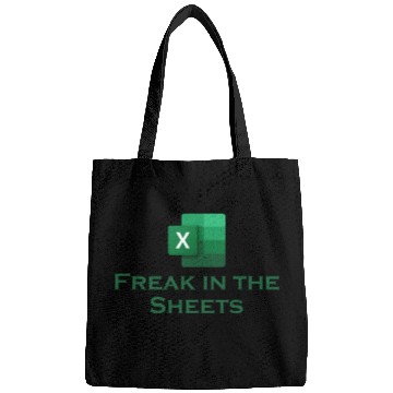 Discover Freak in the Sheets excel Bags