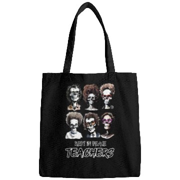 Discover Rest in peace teachers Bags