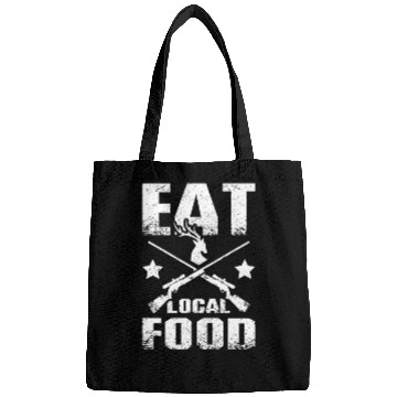 Discover Hunt deer eat local food Bags