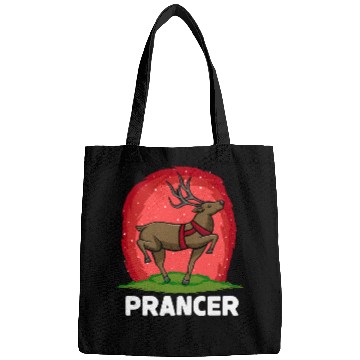 Discover Christmas Santa's Reindeer Lazy Costume Prancer Bags