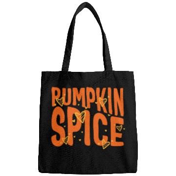 Discover Halloween Theme Cute Pumpkin Spice Coffee Lover Bags