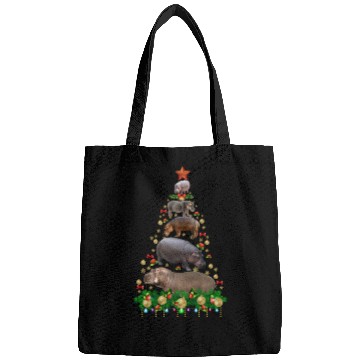 Discover Hippo Christmas Tree Bags