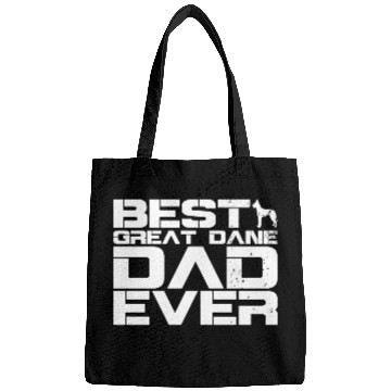 Discover Best Great Dane Dad Ever Vinatge Bags