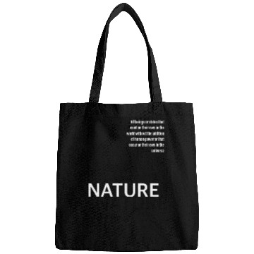 Discover About nature black Bags