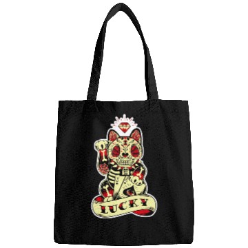 Discover lucky cat Skull Candy Bags