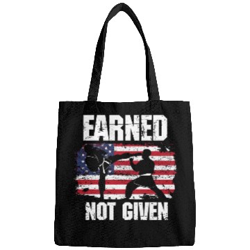 Discover Earned Not Given! Karate Fighter Martial Arts Bags