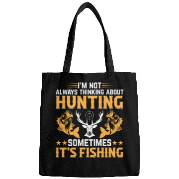 Discover Deer Hunting Trout Fishing Fish Fishing - Deer Hun Bags