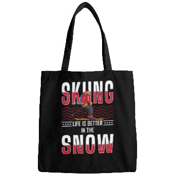 Discover Skiing Vacation Piste Pigs Skier Bags