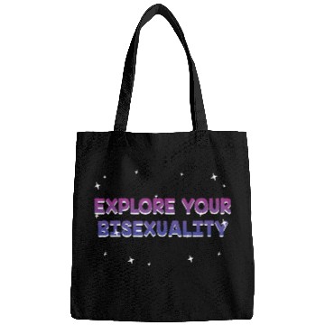 Discover Explore Your Bisexuality Bisexual LGBTQ Bi Pride Bags