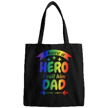 Discover I Have A Hero I Call Him Dad Bags
