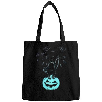 Discover Cat Lover Halloween Pumpkin Bags