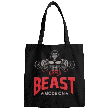 Discover Gorilla Bodybuilding Beast Gym Motivation Bags
