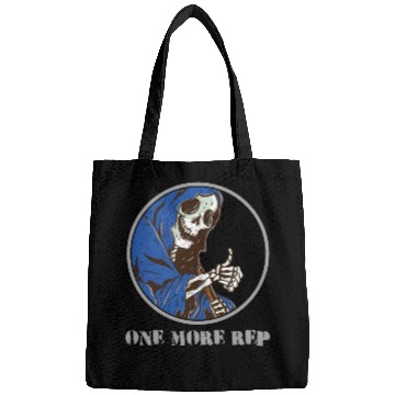 Discover Grim Reaper Weightlifting Gym Workout Humor Bags