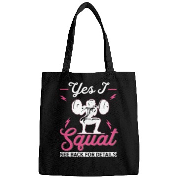 Discover Squat Workout Women Weightlifting Gym Bags