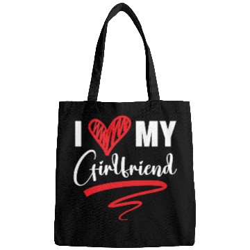 Discover I Love My Girlfriend Valentines Day Cupid Love Bags