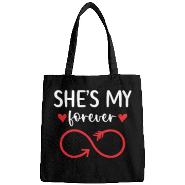 Discover She's My Forever Wedding Anniversary Marriage Bags