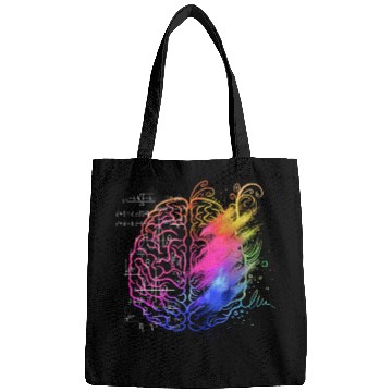 Discover Art Teacher Brain, Math Teacher Bags