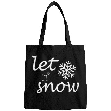 Discover Let it snow Bags