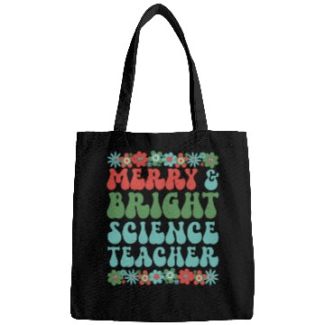 Discover Science Teacher Christmas Science Teaching Xmas Bags