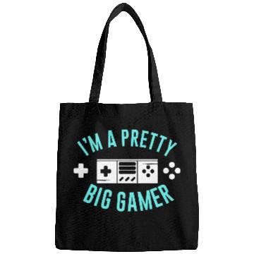 Discover Pretty Big Gamer Video Game Player Gaming Gifts Bags