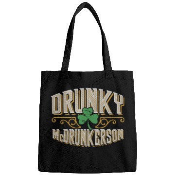 Discover Drunky Mcdrunkerson Funny Drunk Irish St Patricks Bags