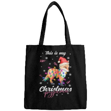 Discover Winter Christmas Pyjama Fox Bags