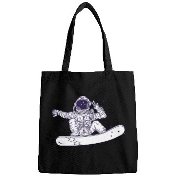 Discover Snowboarding Astronaut Bags